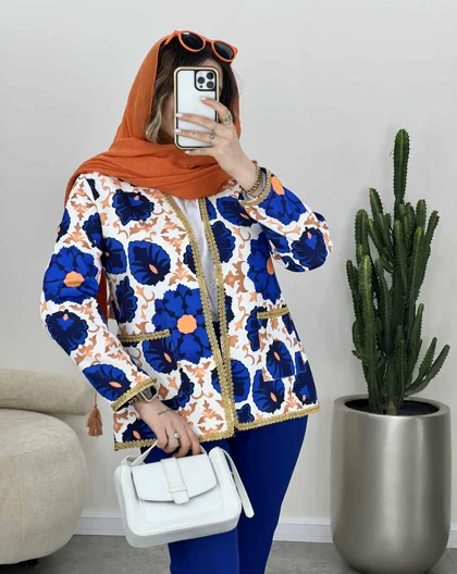 کت مزونی نوار دوزی شده(61)کد3429