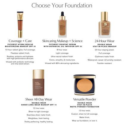 کرم پودر استیکی صورت استی لادر مدل Double Wear رنگ Ecro شماره 1N2 مناسب انواع پوست حجم 30 میلی‌لیتر