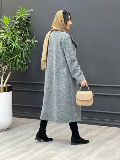 پالتو بلند شش دکمه