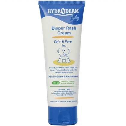 کرم پای کودک هیدرودرم hydroderm مدل Diaper Rash Cream حجم 75ml