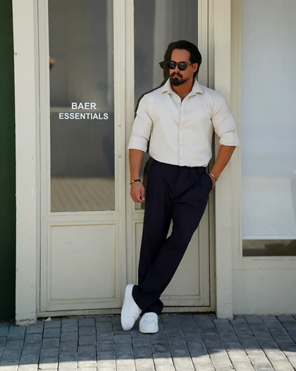 پیراهن پاییزه باکسی مردانه