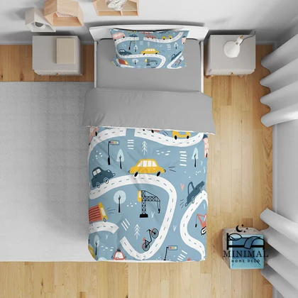 روتختی کودک طرح ماشین مدل T5734