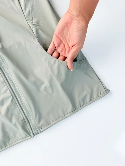 سویشرت ورزشی فلامنت جیب‌دار فینگر دار