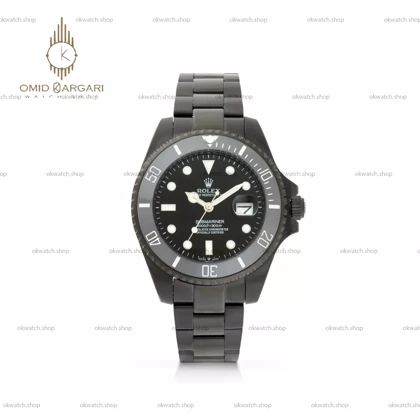 ساعت مچی رولکس سابمارینر اتوماتیک تمام مشکی Rolex Submariner