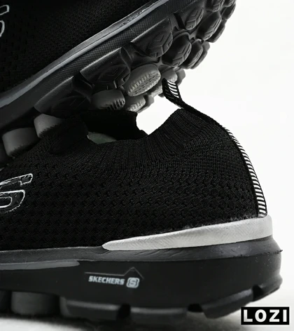 کفش کتانی بزرگ پا مشکی اسکیچرز SKECHERS