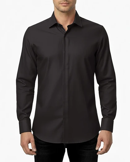 پیراهن مردانه ساده کد 100