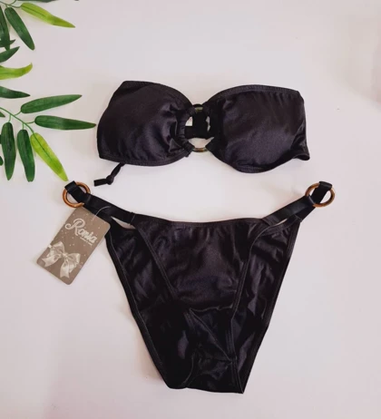 مایو مشکی سایز ایکس لارج کد 142