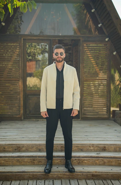 کاپشن چرم صنعتی مدل 2533