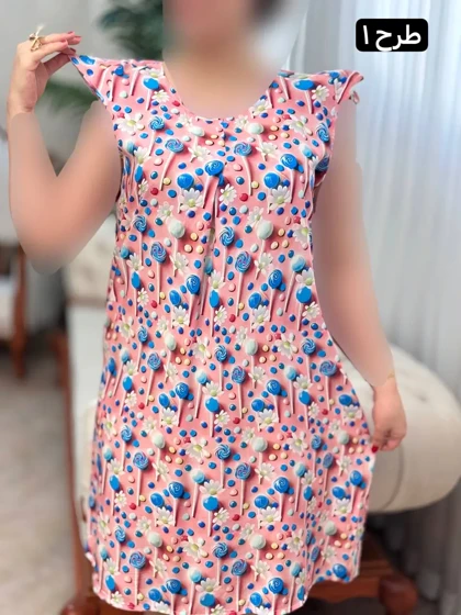 پیراهن نخی فرشته 3123