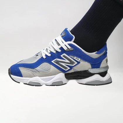 کفش و کتانی مردانه مدل نیوبالانس 9060 NEW BALANCE رنگ طوسی آبی کد 89257