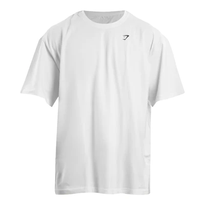 تیشرت اسپرت جیم شارک مدل PB-4H0233 سفید