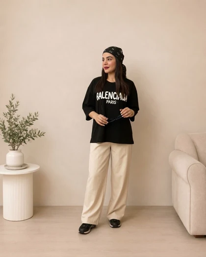 تیشرت باکسی BALENCIAGA