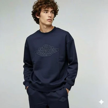 ست دورس و شلوار بگ طرح(air jordan)