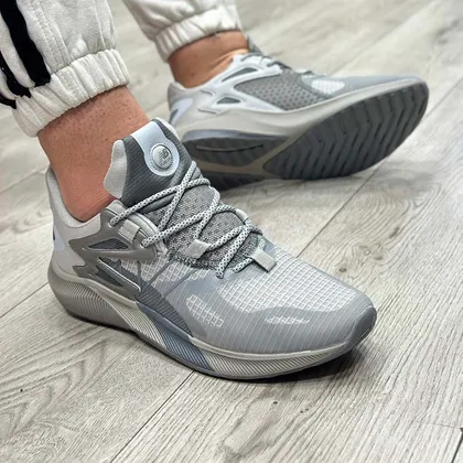 کفش اسپرت مردانه مدل نیوبالانس فیوکسل طوسی New BALANCE FUELCELL