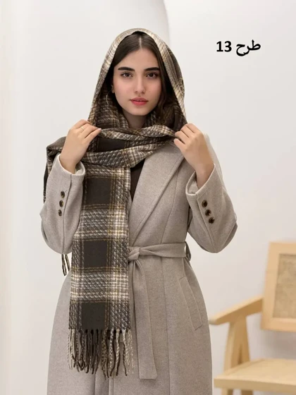 3814-شال موهر فریال