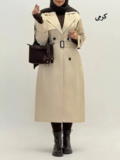 3987-بارانی بلند تیدا