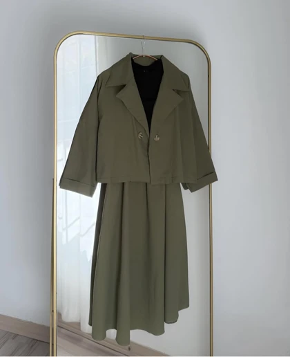 ست کت دامن نبات