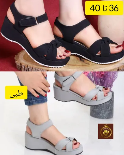 صندل لژدار طبی زنانه گره‌ای