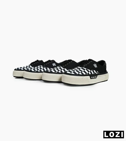 کفش اسنیکرزمشکی Amiri Stars Checkered