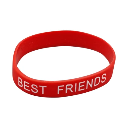 دستبند ورزشی سیلیکونی Best Friends مدل 50140
