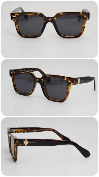 عینک آفتابی زنانه موسکات Moscot RN5028 پلاریزه و ضد اشعه UV400 ایتالیایی Rianova