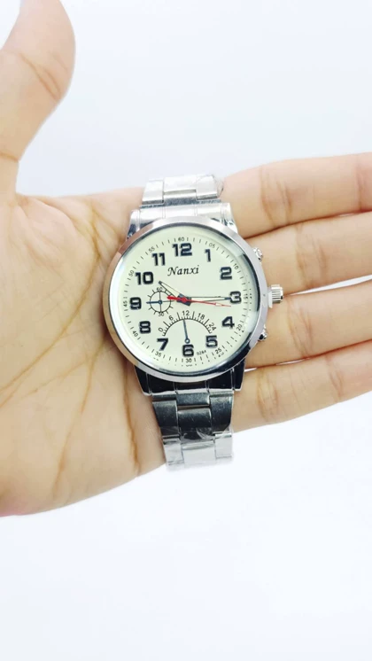 ساعت مچی مردانه نانسی Nanxi با موتور کوارتز و سبک 3موتوره