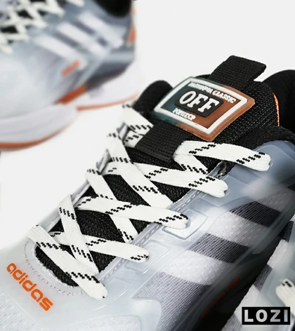 کفش کتانی مردانه و زنانه سفید فیلی نارنجی Adidas SUPERNOVA 3