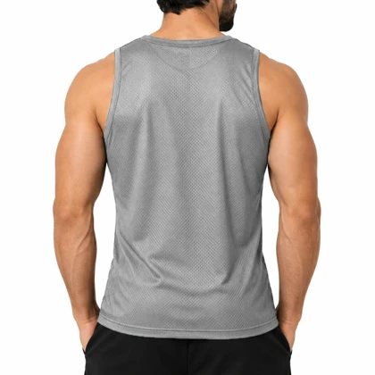 رکابی ورزشی مردانه نایک مدل DS-Dri Fit-5G0689 طوسی روشن