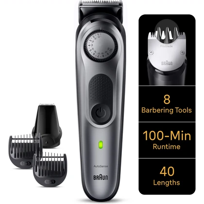 ست ماشین اصلاح شارژی براون Braun مدل BT7420 ضدآب