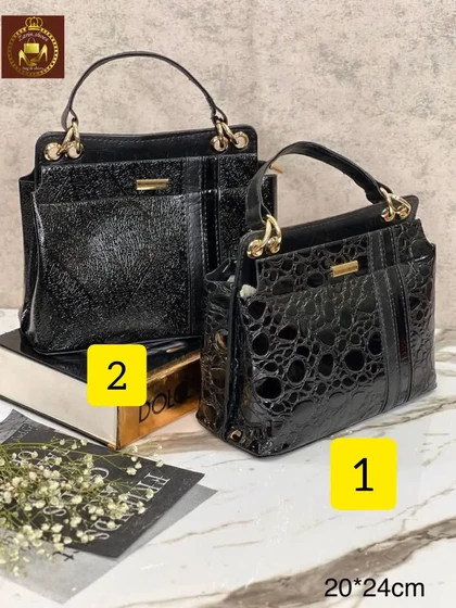 کیف دستی دوشی مجلسی زنانه ورنی