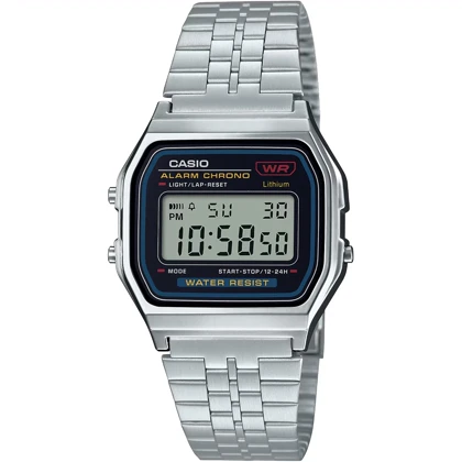 ساعت مچی دیجیتال کاسیو Casio مدل A159WA-N1D نقره ای یونیسکس