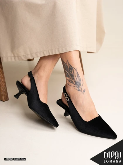 صندل پاشنه 81 لومانا - کد 2797