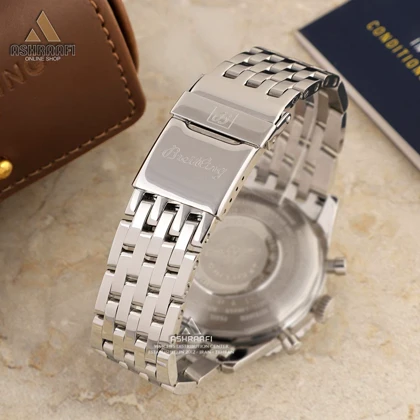 ساعت برایتلینگ تمام استیل صفحه سبز Breitling Navitimer Chronograph GS9