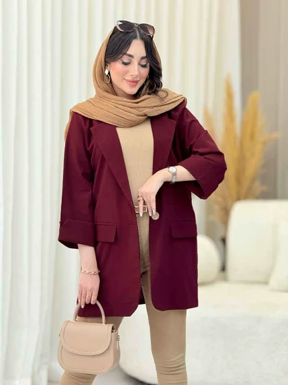 مانتو تک دکمه لیان