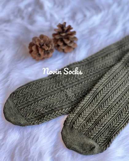 جوراب شلواری طرح گندم