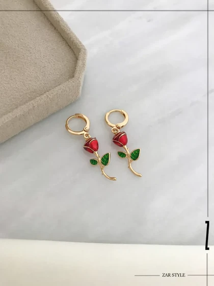 نیم‌ست گل رز سرخ