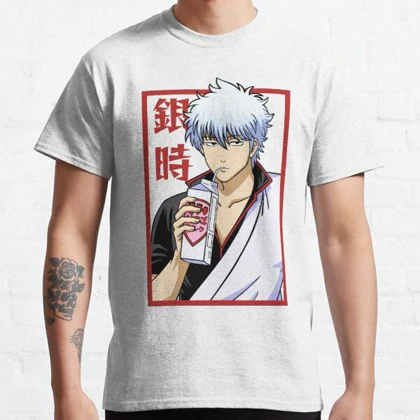 تیشرت انیمه Gintama گینتاما Gintoki کد 186457