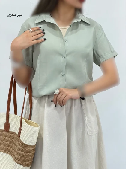 شومیز سیلک ابریشم دلماه