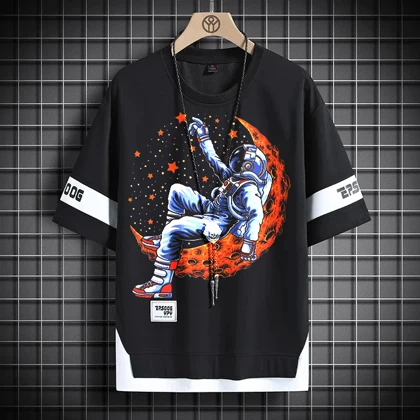 تیشرت آستین کوتاه پنبه