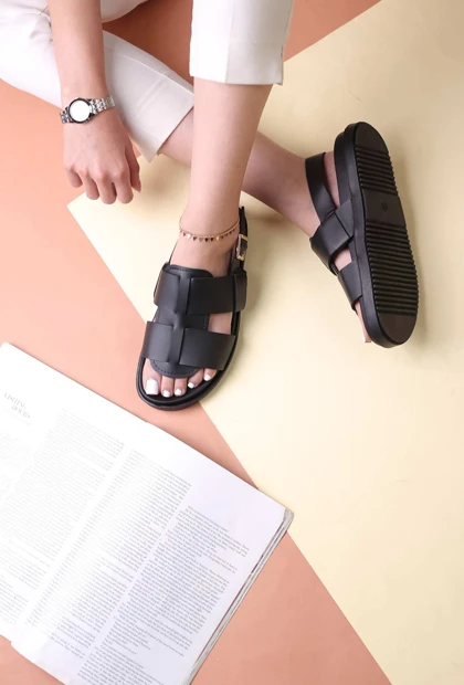 کفش صندل زنانه زارا دو رکاب 8299