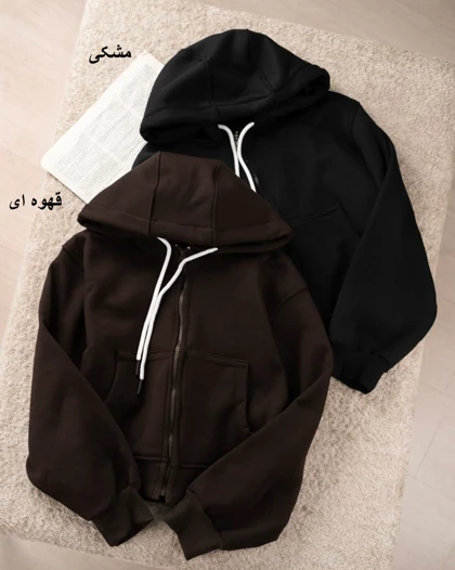سویشرت کراپ شکوفه کد 31230