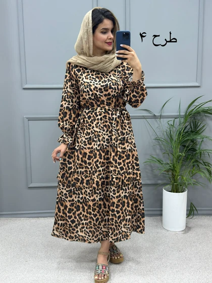 پیراهن مانتویی آریانا ( بدون کمربند )