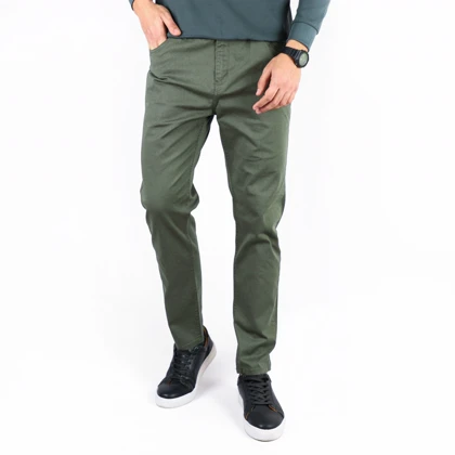 شلوار کتان راسته مردانه مدل 667915