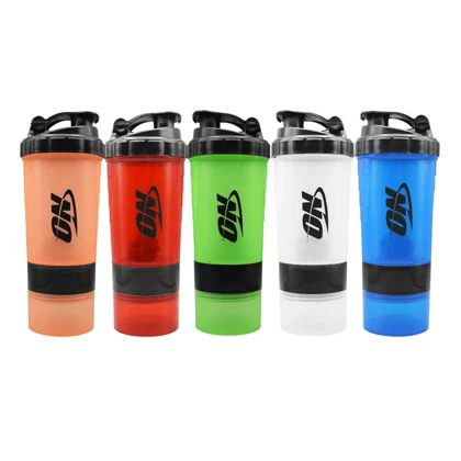 شیکر ورزشی سه تیکه اوپتیموم نوتریشن مدل Kia ظرفیت 0.5 لیتر