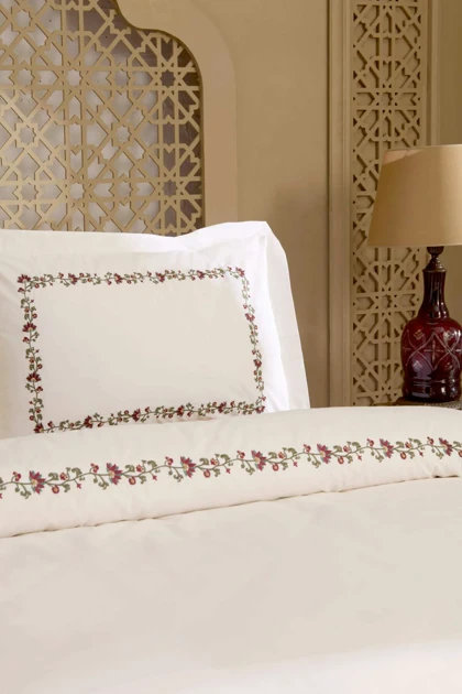 سرویس روتختی دو نفره Karaca Home مدل Merlith پلی‌استر - سفید