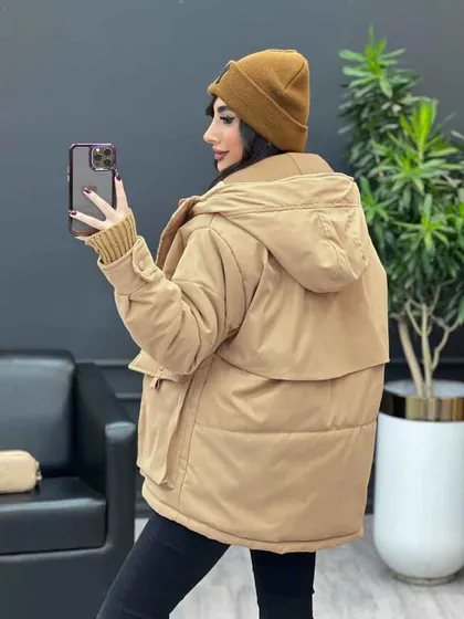 کاپشن جیب پاکتی