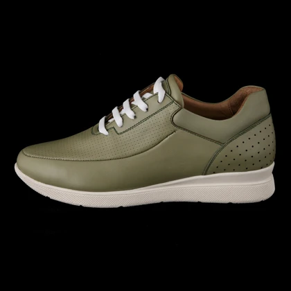 کفش روزمره زنانه چرم یلسان مدل نیها کد 629-GN