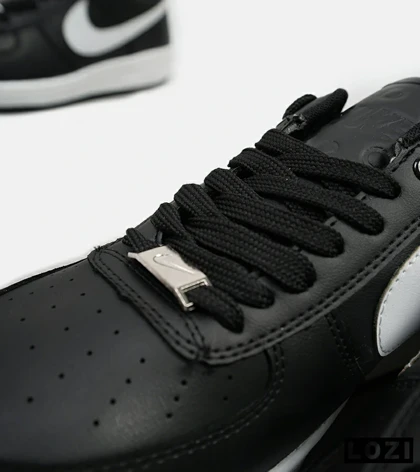 کفش بزرگ پا مشکی سفید NIKE AIR FORCE مدل 6989