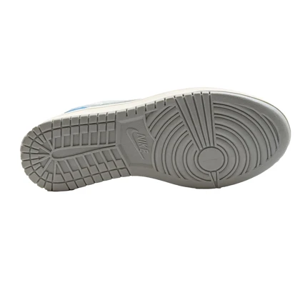 کتانی اسپرت مردانه مدل نایک جردن 1 Nike Jordan رنگ سفید کرم آبی کد 51453