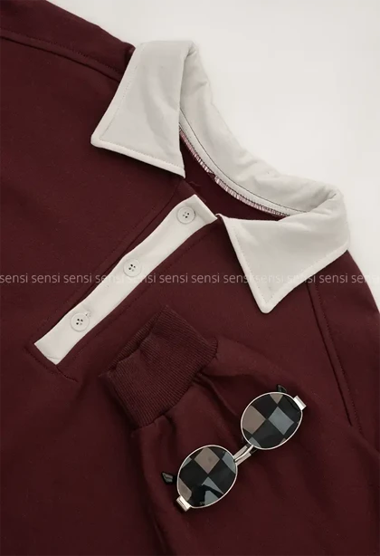 دورس یقه شکاری سفید کد1004806